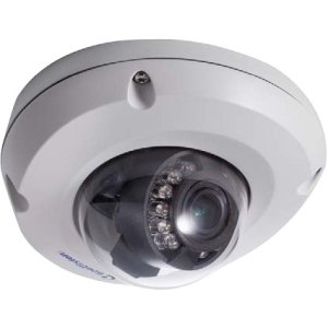 Geovision GV-EDR1100-0F 13MP H264 28mm Low Lux WDR IR Mini Fixed Rugged IP Dome Camera White