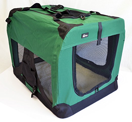 Portable Soft Pet Carrier or Crate or Kennel for Dog, Cat, or other small pets. Great for Travel, Indoor, and Outdoor