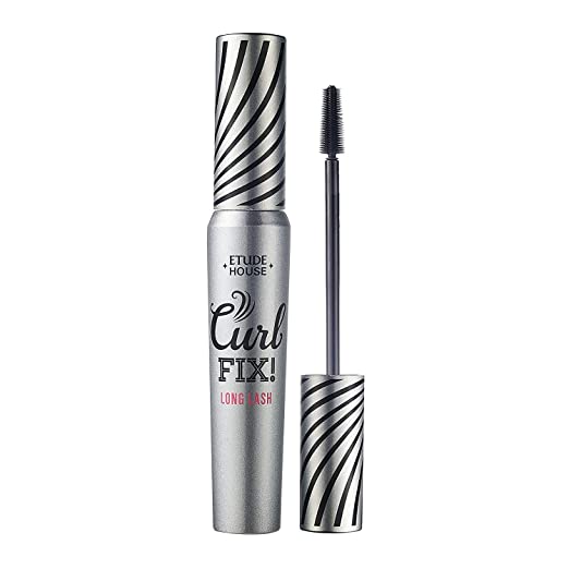 ETUDE Lash Perm Curl Fix Mascara #Long Lash (21AD) | A curl fix mascara that keeps fine eyelashes powerfully curled up ad long for 24 hours