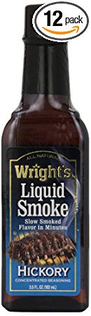Wright's Hickory Liquid Smoke, 3.5-Ounce Packages (Pack of 12)