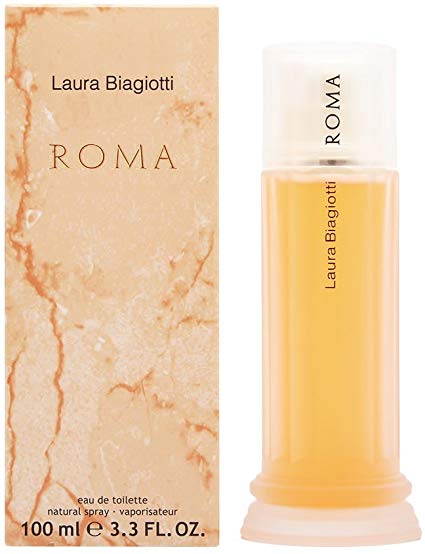 Laura Biagiotti Roma for Women, Eau De Toilette Spray 3.4-Ounce