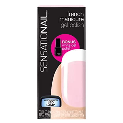 Nailene Gel Polish, French Manicure, Clear 71632 1 kit
