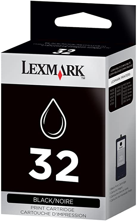 Lexmark #32 Print Cartridge, Black (18C0032)
