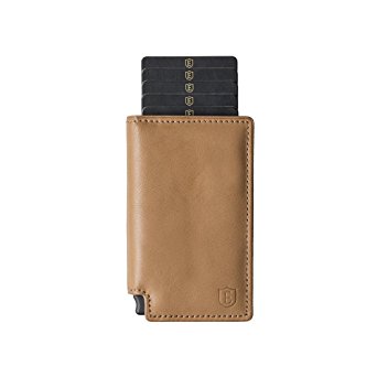 Ekster Parliament Wallet- Slim Leather Wallet - RFID Blocking - Quick Card Access - Cash Strap - Bi-Fold Wallet - Premium European Leather