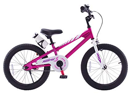 RoyalBaby Freestyle Kid’s Bike for Boys and Girls, 12 14 16 inch with Training Wheels, 16 18 20 inch with Kickstand, in Multiple Colors