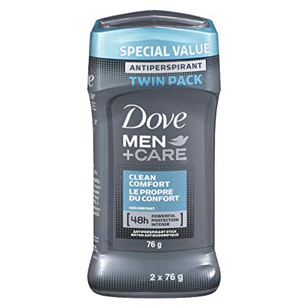 Dove Men Care Clean Comfort (2) Antiperspirant Stick 76 GR