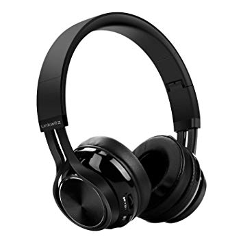 Bluetooth Over Ear Wireless Headphones - KAMTRON Portable Headsets with HiFi Stereo, Lightweight With Soft Pads, Built-in Mic for iPhone, Samsung, Android Phones & Tablets, PC and More