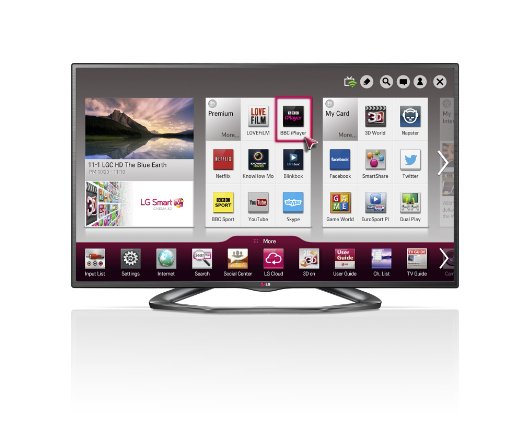 LG 47LA620V 47-inch Widescreen 1080p Full HD Cinema 3D Smart LED TV with Freeview HDBuilt-In Wi-Fi