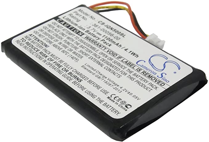 GPS Battery for Garmin Nuvi 30 Nuvi 50 Nuvi 50LM Nuvi 55LM Nuvi 55LMT fits Garmin 361-00056-00 Navigator Battery(1100mAh / 4.07Wh,Li-ion,3.70V)