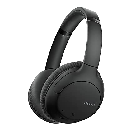 Sony WH-CH710N Noise Cancelling Wireless Headphones : Bluetooth Over The Ear Headset with Mic for Phone-Call, 35 Hours Battery Life, Quick Charge and Google Assitant - Black