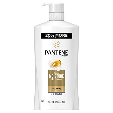 Pantene Pro-V Daily Moisture Renewal Shampoo, 30.4 fl oz(Packaging May Vary)