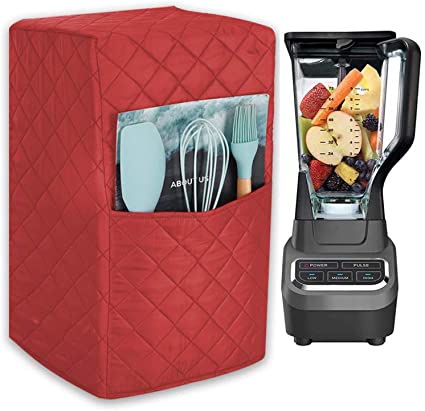 Quilted Blender Cover, Polyester Cotton Blender Appliance Cover, Kitchen & Dining Small Appliance Dust and Fingerprint Protection TFC437