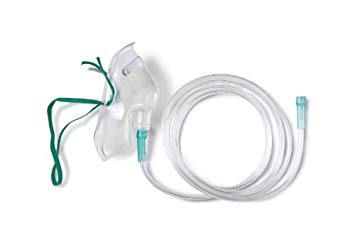 HCS4600B - Adult Disposable Oxygen Masks,Adult by Medline