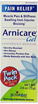 Boiron Arnicare Gel, 2.6-Ounce (Twin pack), Homeopathic Medicine for Pain Relief and Bruises