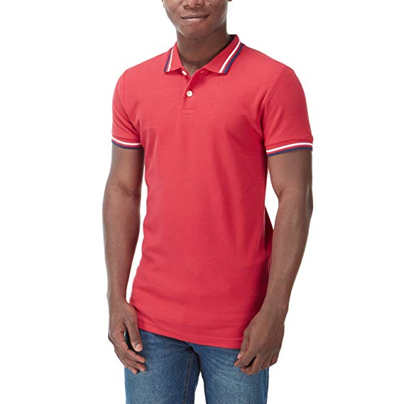 Charles Wilson Contrast Tipped Polo Shirt