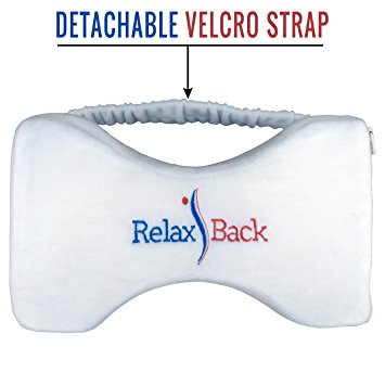 Sciatic Nerve Pain Relief Knee Pillow (Memory Foam) | Best for Hip, Leg, Knee, Back and Spine Alignment | Orthopedic Leg Pillow Wedge with Washable Cover   Free Storage Bag