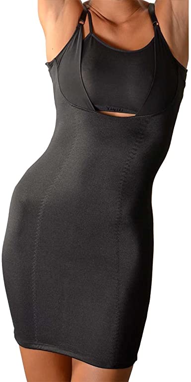 Curvi Shapewear W-Y-O-B No Bra Full Body Firm Control Shaping Full Body Slip FBNB001 (5 Sizes and 2 Most Popular Colors)