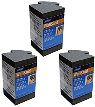 Norton WallSand Inside Corner Sanding Sponge (3-Pack) 90-Degree Dual-Sided with Ergo Grip (3-Pack)