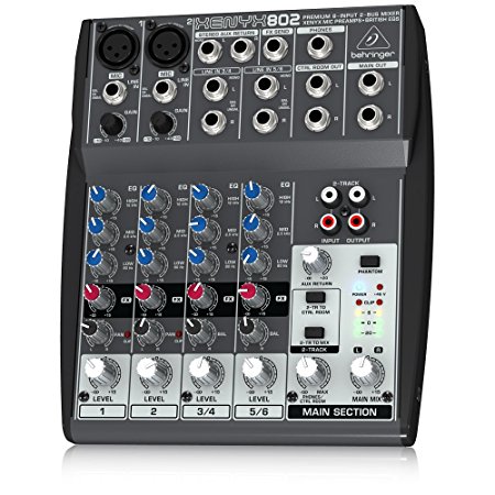 Behringer 802 8 Input 2 Bus Mixer