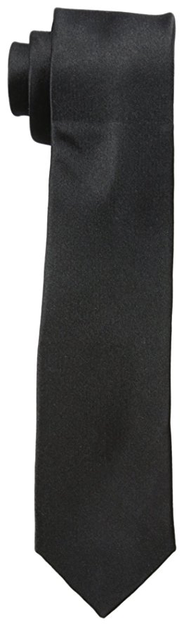 Original Penguin Men's Solid Satin Super-Slim Tie