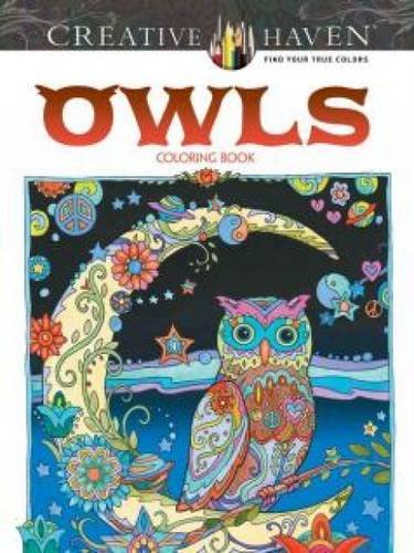 Creative Haven Owls Coloring Book Adult Coloring