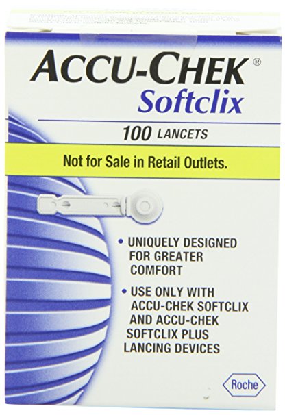 Accu-Chek Soft Clix Lancets, 100 Count