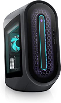 Alienware Aurora R13 Gaming Desktop - Intel Core i9 12900KF, 32GB DDR5 RAM, 1TB SSD, Nvidia GeForce RTX 3080Ti, Killer Wi-Fi 6E, Clear Panel, Liquid Cooling, Windows 11 Pro - Dark Side of The Moon