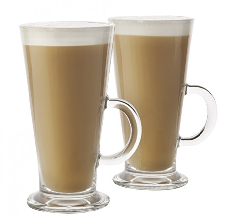 Maxwell & Williams 260 ml Glass Blend Latte Glass in Gift Box, Set of 2, Transparent