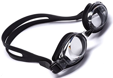 Aguaphile Prescription Swim Goggles Soft and Comfortable - Anti-Fog UV Protection - Best Prescription Swimming Goggle - Compare to Vitchelo, Speedo or TYR - Adult, Men or Women - Premium Quality
