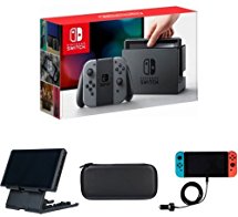 Nintendo Switch - Gray Joy-Con Console & Accessories Bundle