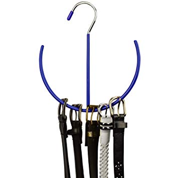 Belt Hanger Shoe Rack Organizer EasyView (Blue)
