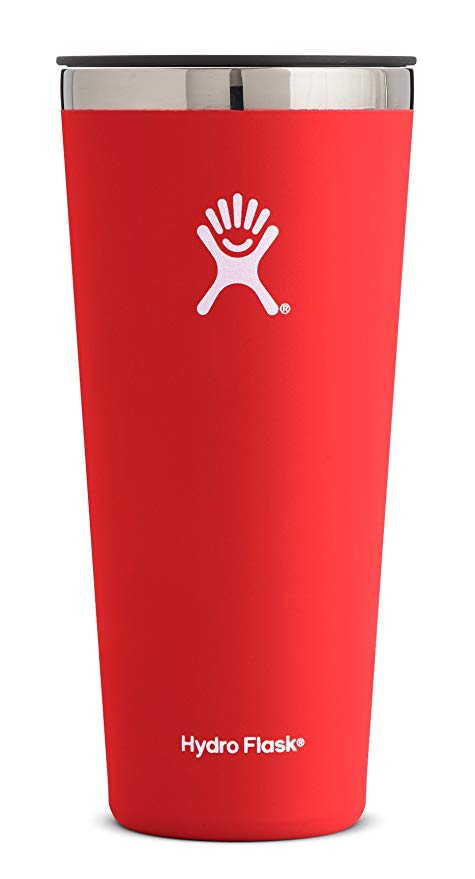 Hydro Flask 32 oz Tumbler Cup - Stainless Steel & Vacuum Insulated - Press-In Lid - Lava