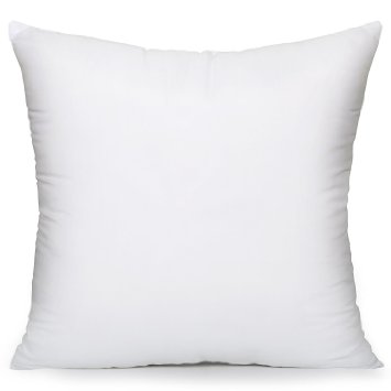 Acanva Hypo-Allergenic Pillow, Square, 18" L x 18" W