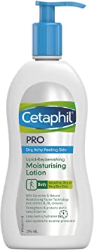 Cetaphil PRO 24 hour Long-lasting Moisturising Body Lotion with Niacinamide for Dry, Itchy, Sensitive and Eczema-prone Skin 295 ml
