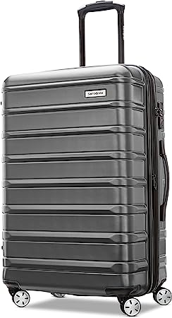 Samsonite Omni 2 Hardside Expandable Luggage with Spinners | Charcoal | Medium