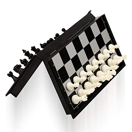 OkidSTEM magnetic Travel chess set With folding chess board Educational toys for Kids and adults