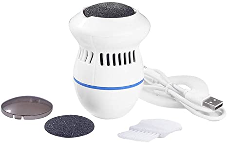 Rechargeable Pedi Vac Remover Electronic Foot Files Pedicure Tools,with Built-in Vacuum Electric Callus Eliminator for Feet and Hands Feet Care