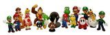 18 Pc Super Mario Brothers Figures Set - 2 PVC Toys