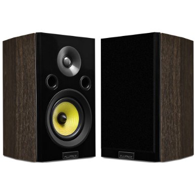 Fluance Signature Series HiFi Two-way Bookshelf Surround Sound Speakers for Home Theater and Music Systems HFSW