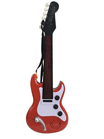 Lightahead 389-8 Electronic Guitar with Sound and Lights Electric Guitar With Preset Music And Vibrant Sounds Fun Musical Guitar