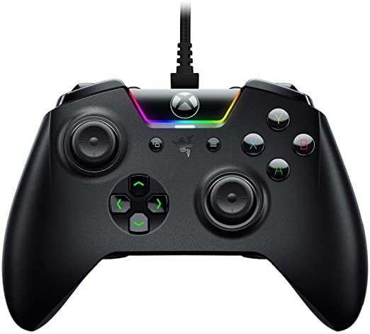 Razer Wolverine Tournament Edition Gaming Controller with 4 Remappable Multi-Function Buttons, Chroma Lighting and Compatible with Xbox One/PC