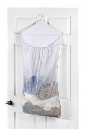 Whitmor 6154-746 Dura-Clean Hanging Hamper