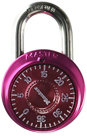 Master Lock X-treme Combination Lock in Assorted Colors - 2-Pack