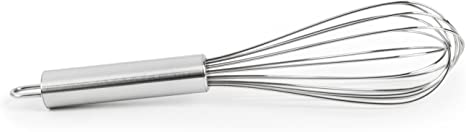 Fox Run Stainless Whisk, 8-Inch, Metallic