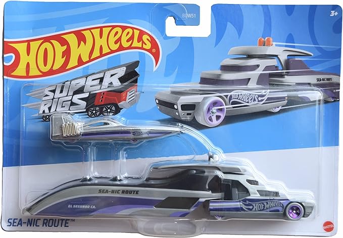 Hot Wheels Super Rigs Sea Nic Route