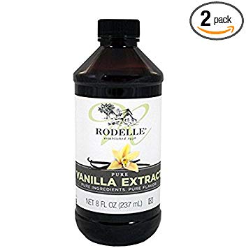 Rodelle Pure Vanilla Extract, 8-Ounce (2 Bottle)