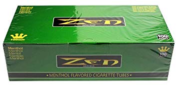 Zen Menthol 100mm Cigarette Tubes (200 Ct/box) 5 Boxes by Zen