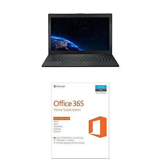 ASUS P-Series P2540UA-AB51 Busiess Standard Laptops with Office 365