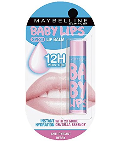 Maybelline Baby Lips Anti Oxidant, Berry, 4g