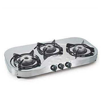 Glen 3 Burner Stainless Steel Gas Stove 1035 High Flame